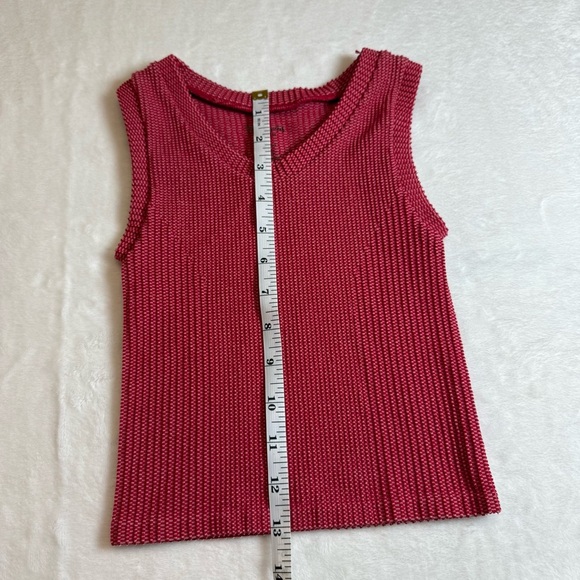 BKE Essentials Youth Knit Top in Red Size Little Girls M/L - Picture 7 of 8